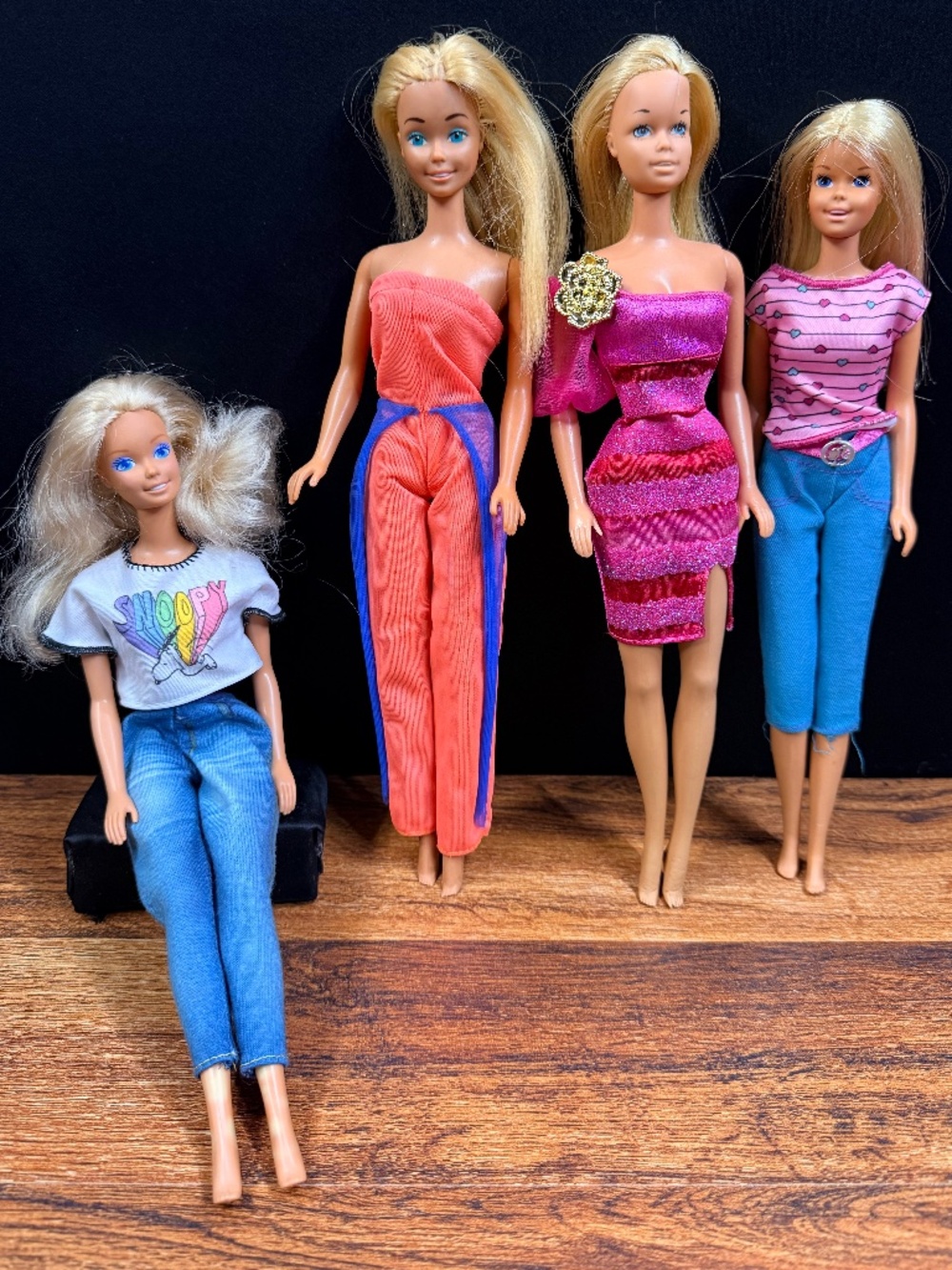 MATTEL INC 1966 Barbie Dolls (Set of 4)
